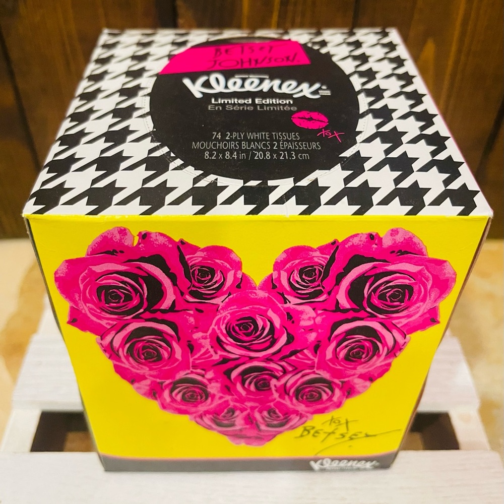 Vintage Betsey Johnson Kleenex